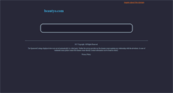 Desktop Screenshot of beautyo.com